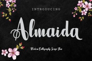 Almaida: A Handwritten Font That Warms Every Product You Make