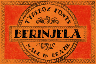 Berinjela: A Hand-Drawn Font That Brings Market Charm to Editorial Design