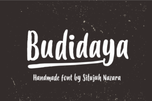 Budidaya Font: A Handcrafted Typeface for Campaign Designers