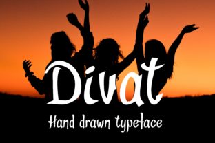 Divat Typeface: Refined Handwriting for Editorial Design