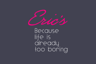 Eric s: A Handwritten Font for Web Design