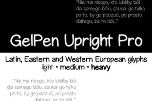GelPen Upright Pro Review: A Handwriting Font That Actually Works in Branding