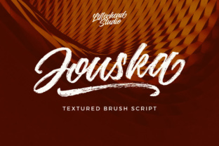Jouska: A Textured Brush Script for Real Branding Projects