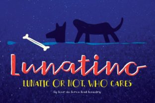 Lunatino: A Handwritten Display Font for Bold Editorial Layouts