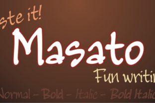 Make Your Brand Stand Out with the Masato Family Font