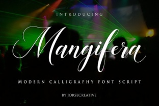 Mangifera: A Elegant Script Font