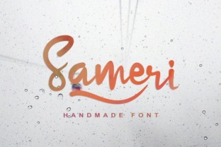 Sameri: A Modern Script Font