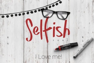 Selfish: A Playful Script Font with Real Branding Power