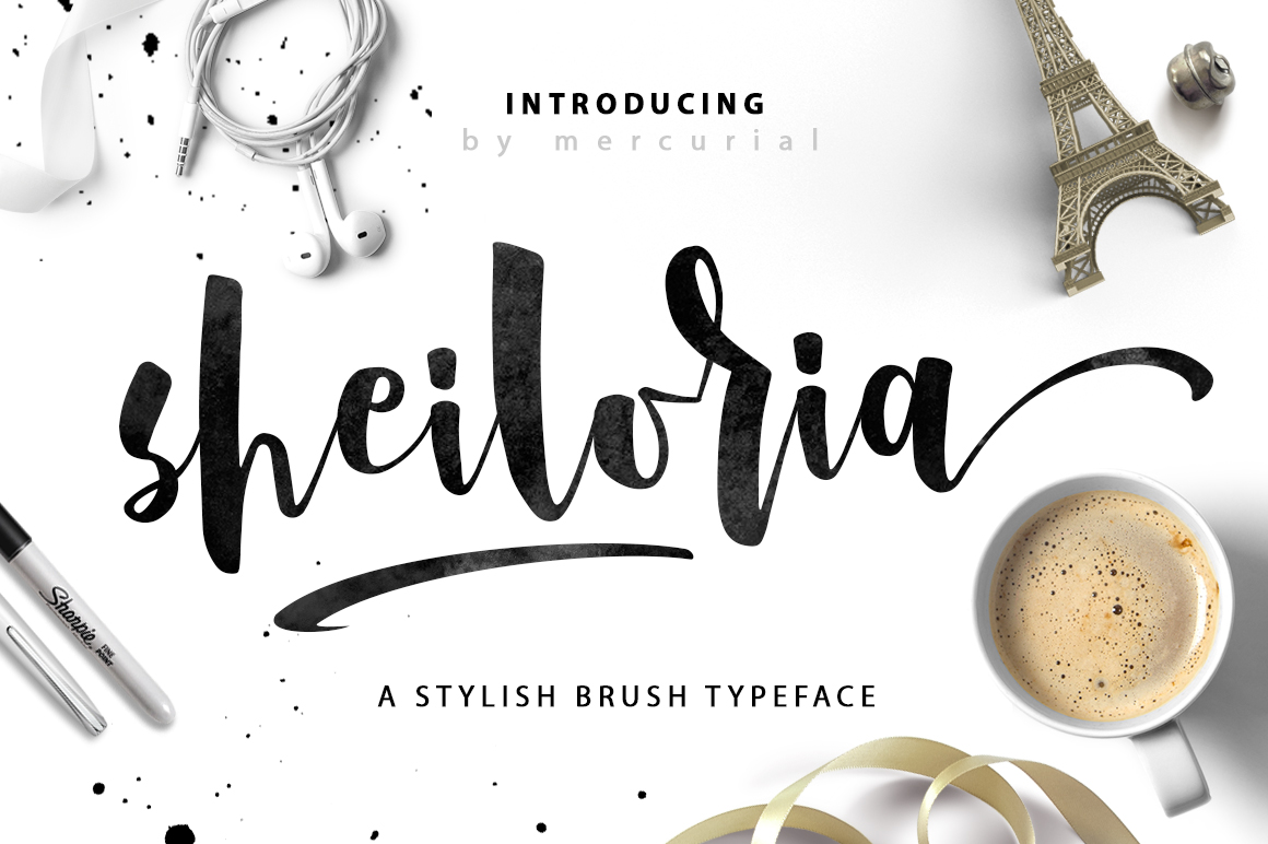 Sheiloria: Stylish Brush Typeface