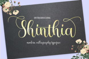 Shinthia: A Beautiful Script Font