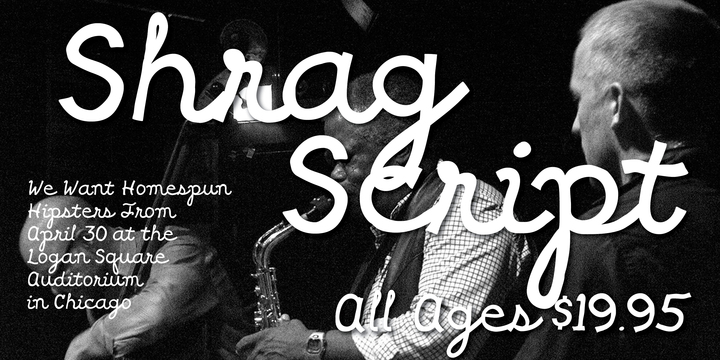 Shrag Script: A Handwritten Font for Web Design