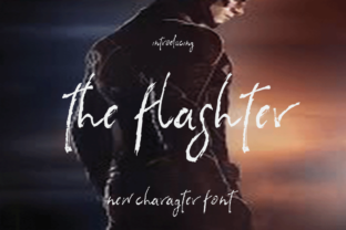 The Flashter Font Brings Handcrafted Charm to Product Labels and Printables