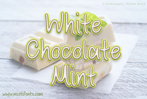 White Chocolate Mint: A Handwriting Font That Brings Warmth to Editorial Design