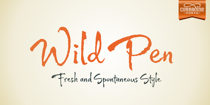 Wild Pen Family: A Handwritten Font for Editorial Design